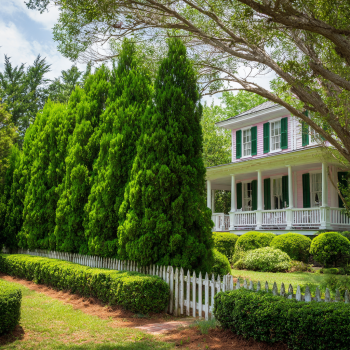 Emerald Green Arborvitae in 2.5 inch Containers, 6-14 inches Tall