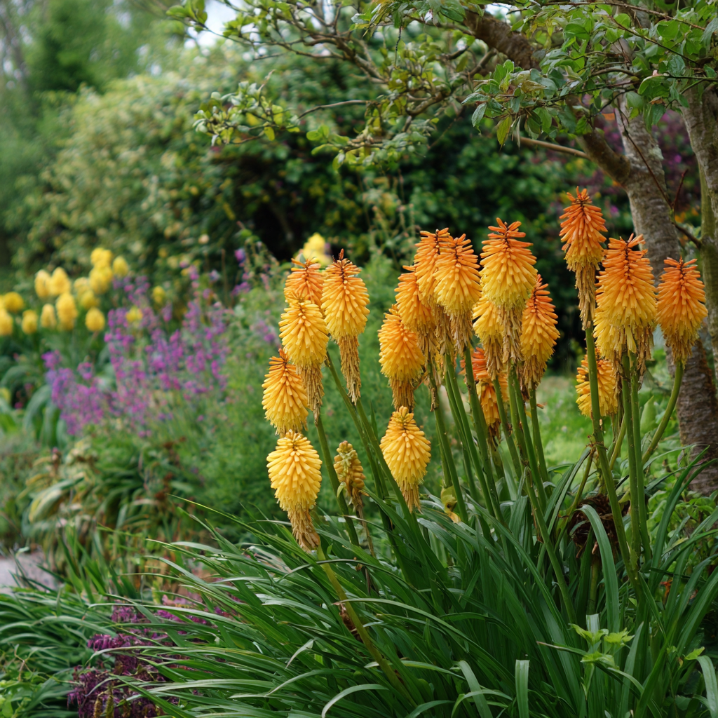 daylilynursery: Red Hot Poker/ torch lily/ poker plant/ kniphofia plant in  a 2.5" pot