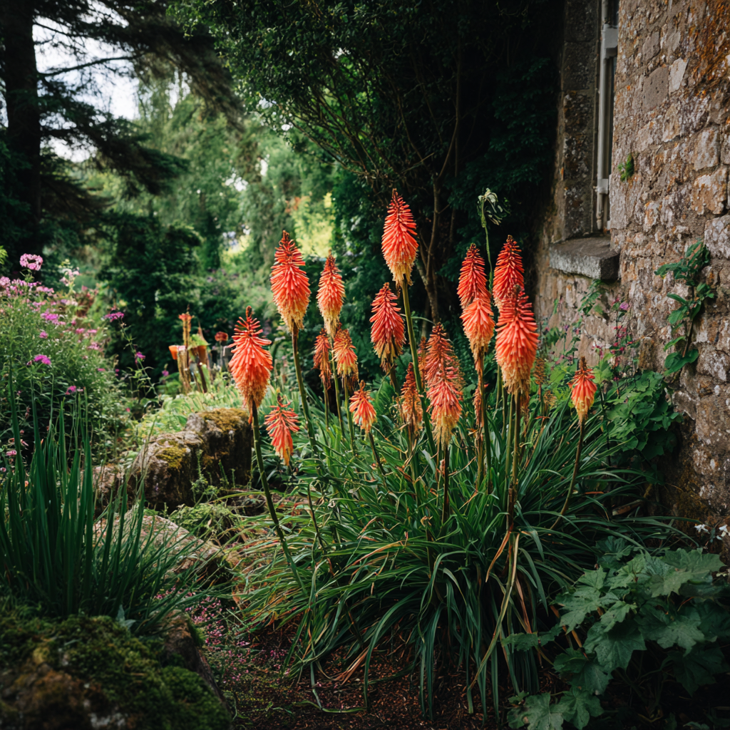 daylilynursery: Red Hot Poker/ torch lily/ poker plant/ kniphofia
