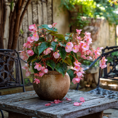 Hardy Begonia Begonia Grandis in a 3.5″ Pot