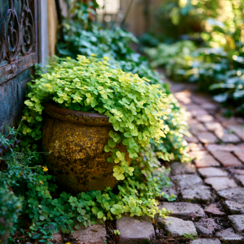 Lysimachia Aurea, Creeping Jenny in a 4 inch pot