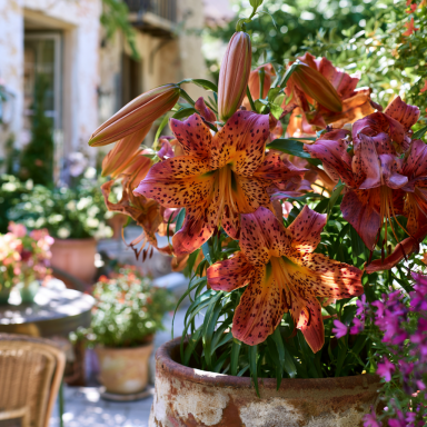 3 Fusion Tiger Lily Bulbs