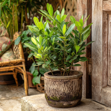 Laurus nobilis – ‘Bay Leaf Tree’ – Bay Laurel or Sweet Bay – Live Plant, 4 inch sized pot