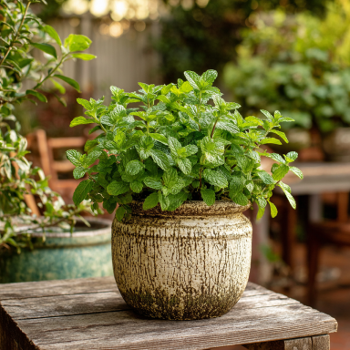 Ricola Mint Plant Herb – Hardy Perennial – 4″ Pot