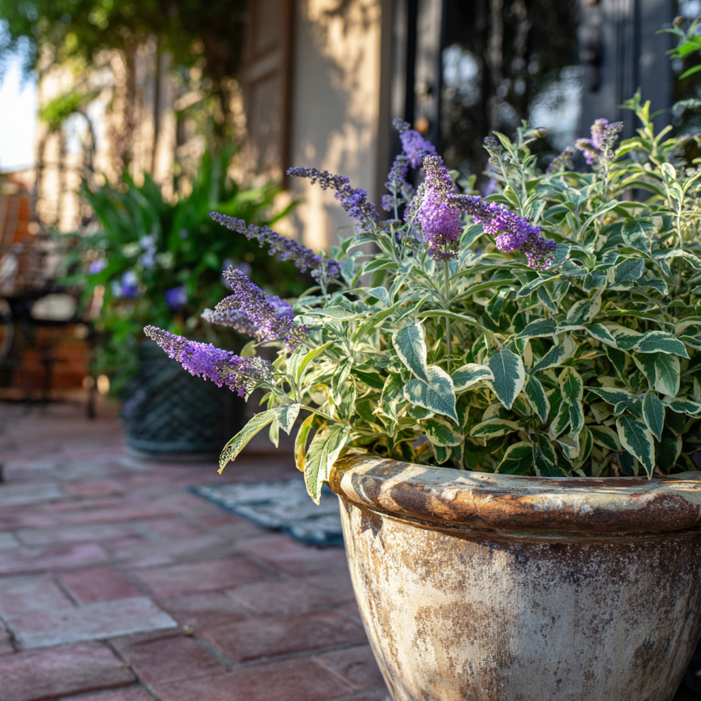 daylilynursery: Butterfly Gold Buddleia Butterfly Bush in a 3.5