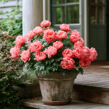 Peony ‘Coral Charm’ (Paeonia) Bareroot