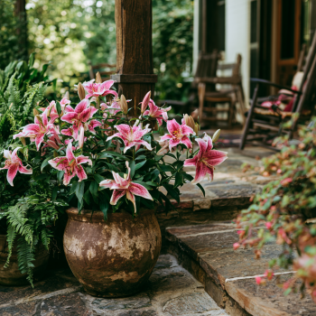 Stargazer Lily Bulbs 5 Pack