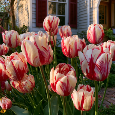 20 Grand Perfection Triumph Tulip (Tulipa 'Grand Perfection') Bulbs