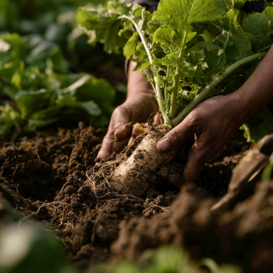 1 Lb. Horseradish Root. Great for Fall Planting! Make Tasty Sauces and Enjoy All Its Health Benefits
