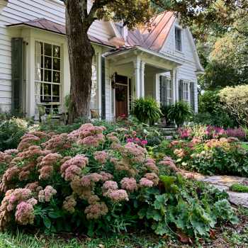 Autumn Joy Sedum in a 3.5″ Pot—Beautiful Sturdy Perennial, Attracts Butterflies!!!
