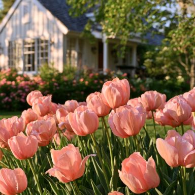 20 Salmon Van Eijk (Tulipa 'Salmon van Eijk') Tulip Bulbs