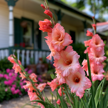 25 Spic and Span Easy to Grow Gladiolus Bulbs
