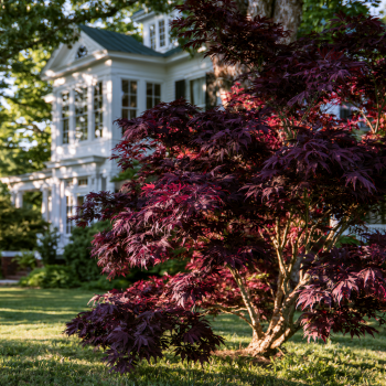 The Emperor Japanese Maple Tree in a One Gallon Trade Pot