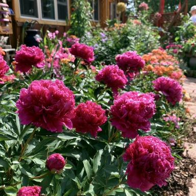 Karl Rosenfield Bareroot Peony, 2-3 Eye, Great for Fall Planting!