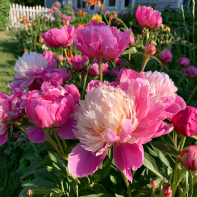 Santa Fe Peony (Paeonia lactiflora 'Santa Fe') 2-3 Eye