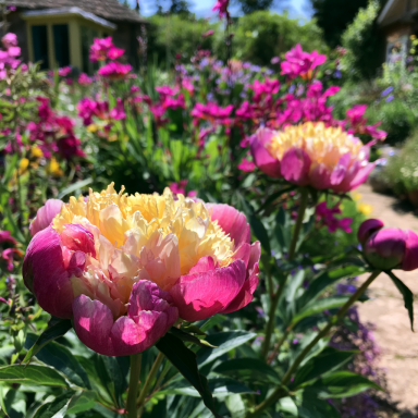 Bowl Of Beauty Potted Peony, 2-3 Eye, Trade Gallon Container, (0.667 gallons of dirt)