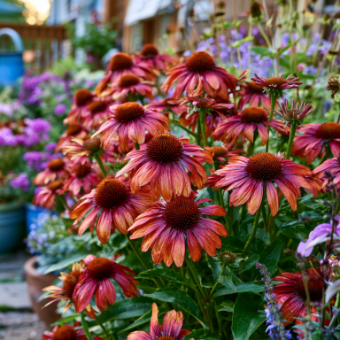 Big Sky ‘Sundown’ Coneflower/ Echinacea in 3.5 inch pots (one plant per pot) Deer Resistant!