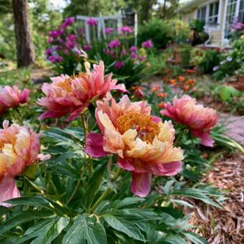 Julia Rose Itoh Peony: Big Bareroot-- Great for Spring or Fall Planting!