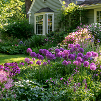 2 Giant Allium Gladiator Bulbs