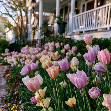 20 Easter Joy Mix Tulip Bulbs - Tulipa Triumph